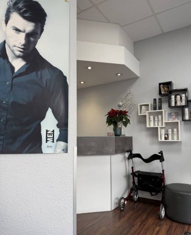Stadt-Friseur St. Augustin, Huma Marktplatte